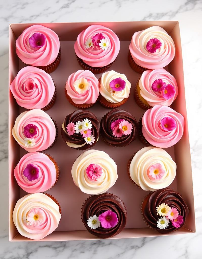 Garden Party Cupcakes